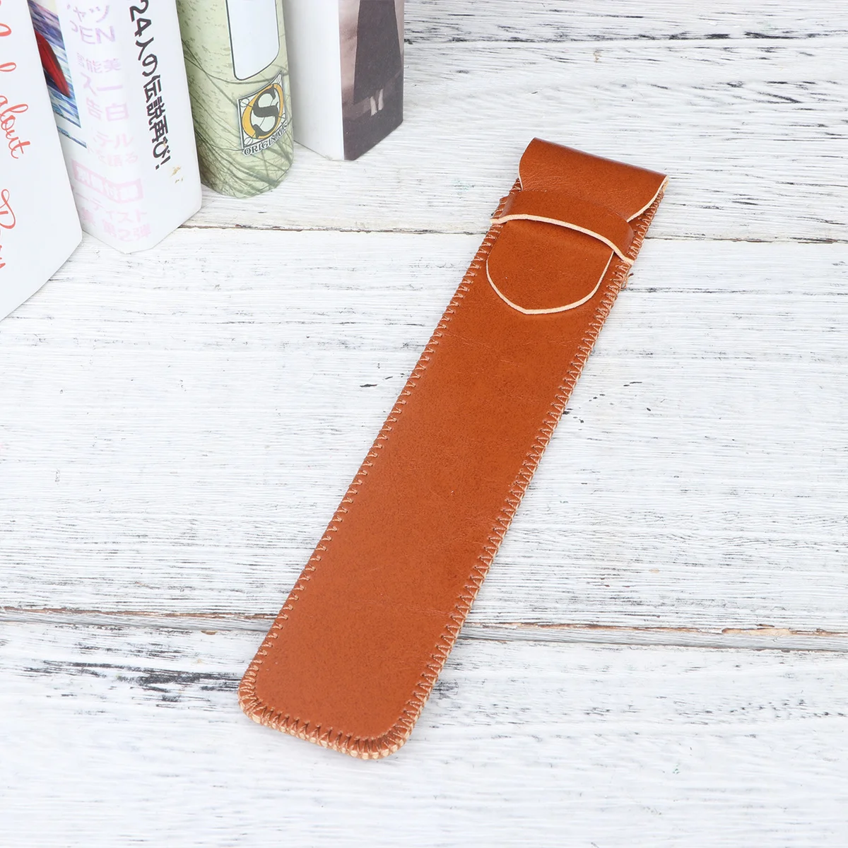 

Capacitor Protective Sleeve For Pencil Brown Case Pencil Tip Cover Roll-Proof Compatible With Ipad