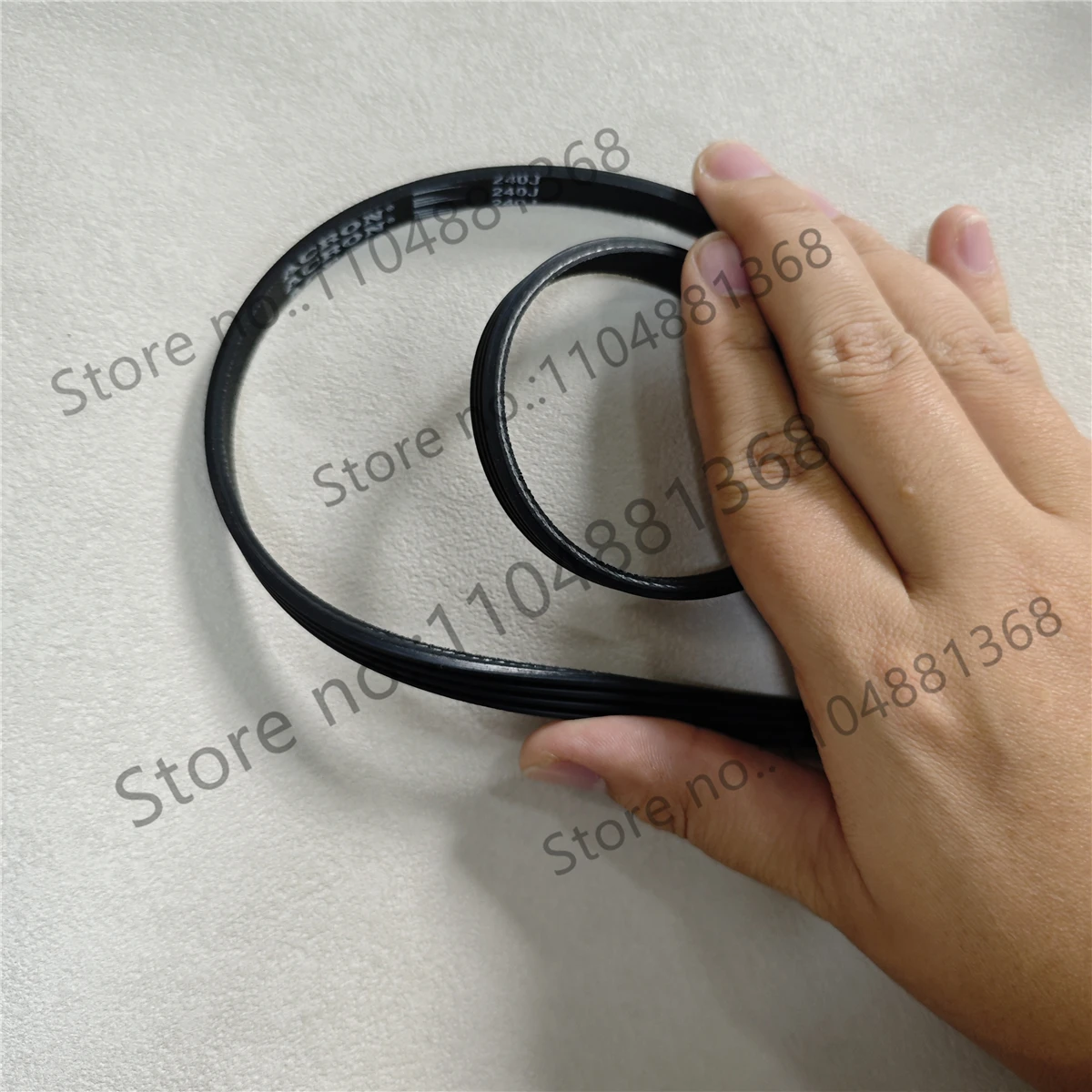 2pcs K456 k26 K15Drill press Rubber Vee-belt drive Driving belt for Bench drill K456 k26 K15