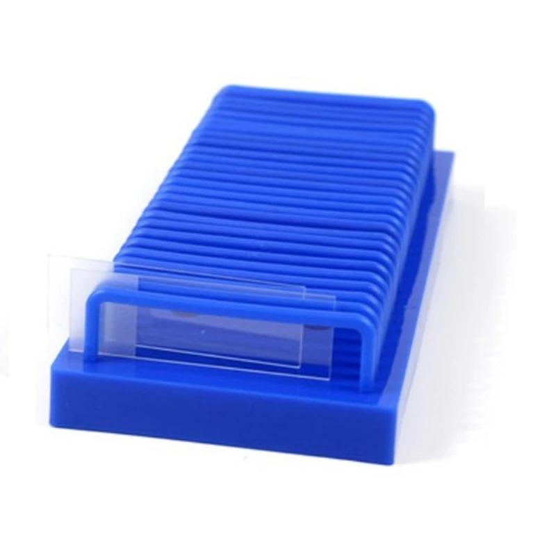 3X Rectangle Type Slide Drain Rack Electrophoresis Gel Glass Plate Drying Holder School Education Laboratory Equipment