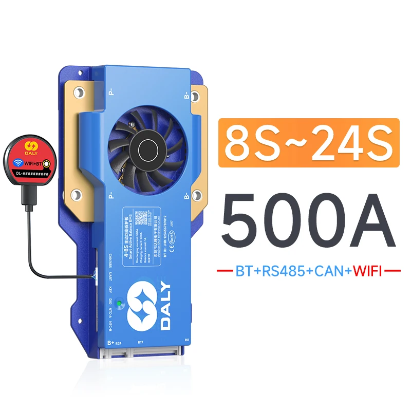 Variant: 8S-24S 500A WIFI BMS