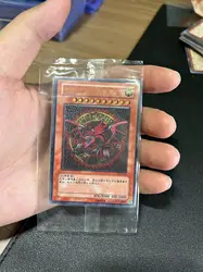 Yu Gi Oh Ultimate Rare/UTR OCG Slifer the Sky Dragon (GBI-001) Gra planszowa Japońska kolekcja prezentów Karta zabawkowa (nieoryginalna)