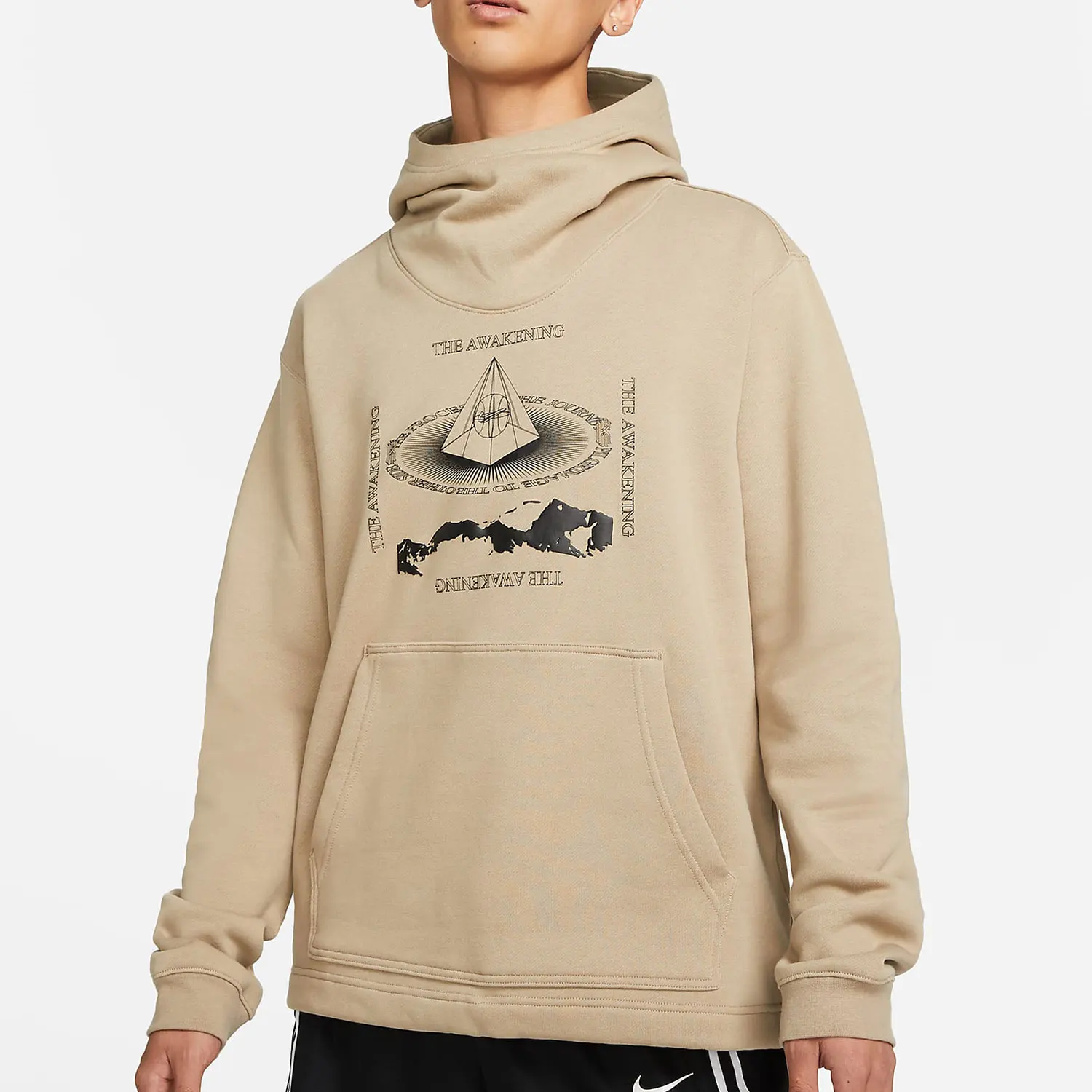 Felpa con cappuccio da basket da uomo Nike originale Kyrie Irving DA6693-247