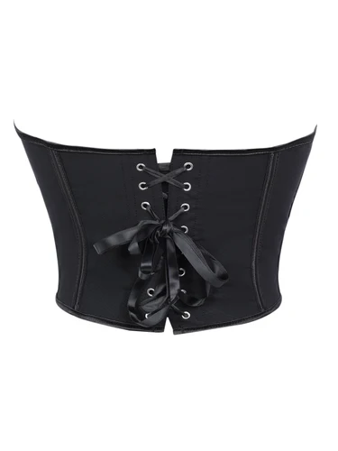 Imagen 2 del producto Corsé sin tirantes mate con cuello en V para mujer