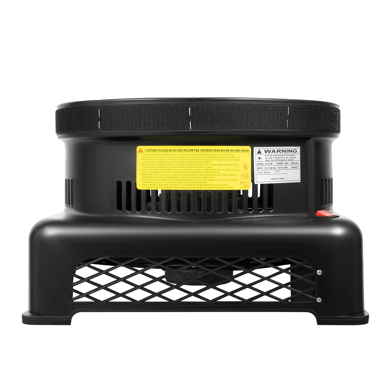 

Inflatable Tube Man Blower 110V 17.7inch Inflatable Balloon Fan Air Blower Fan Dancer for Wacky Waving Inflatable Tube Guy