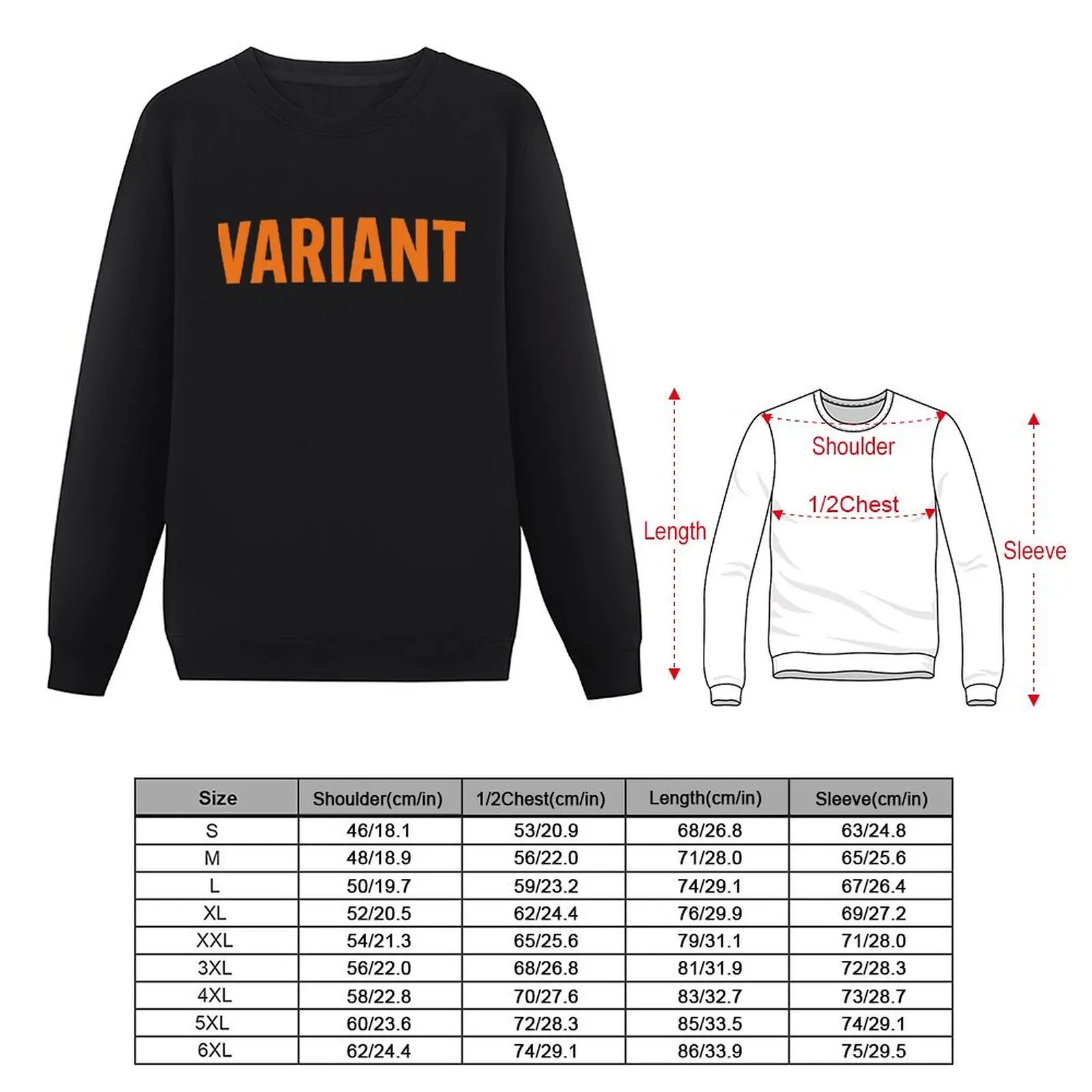 Variant Sweatshirt korean style clothes tracksuits mens clothing sweatshirts