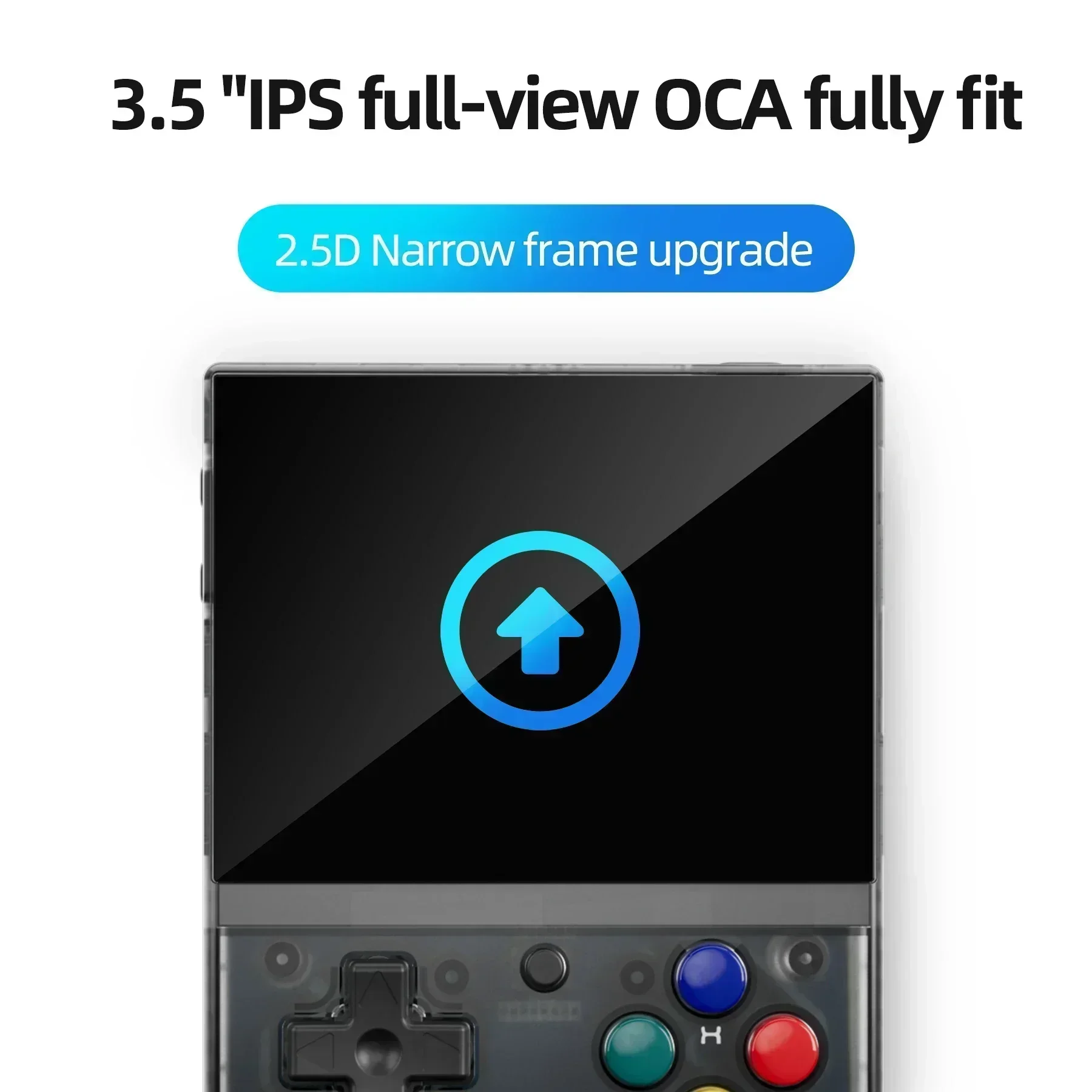 AMPOWN MiyooMini + Consoles Handheld Game Players 3.5'' IPS OCA Portable Emulator Retro Video Game 3000mAh Linux System Wireless
