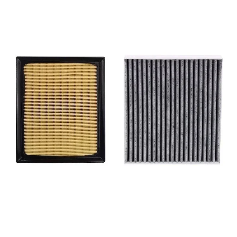 17801-37020 87139-YZZ08 Combo Set Engine Cabin Activated Carbon Air Filter For Toyota Prius XW30 V Lexus CT200H NX300H 1.8L 2.5L