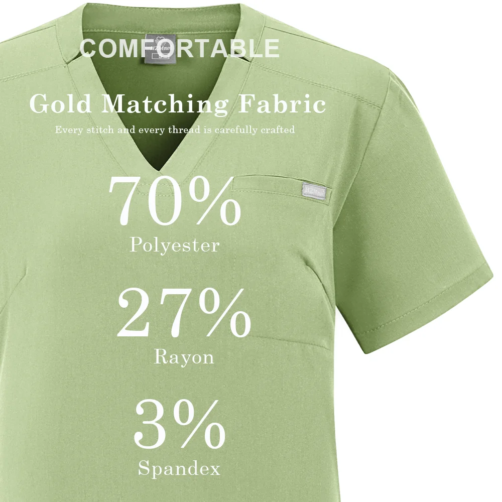 Verpleging Scrubs Set Anti-Rimpel Medische Chirurgische Toga Groothandel Ziekenhuis Scrub Top Arts Verpleegkundige Speciale Scrub Uniform Mannen Vrouwen