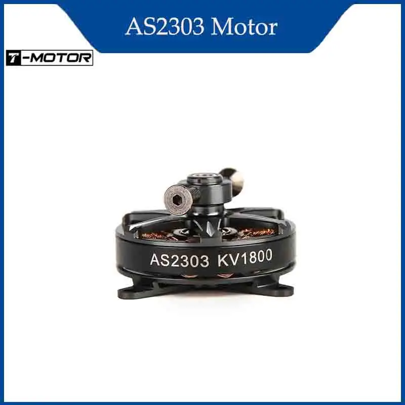 

Бесколлекторный двигатель T-Motor New AS2303 с коротким валом 1500KV/1800KV/2300KV для FPV-дронов, радиоуправляемых самолетов и квадрокоптеров (запчасти для RC)