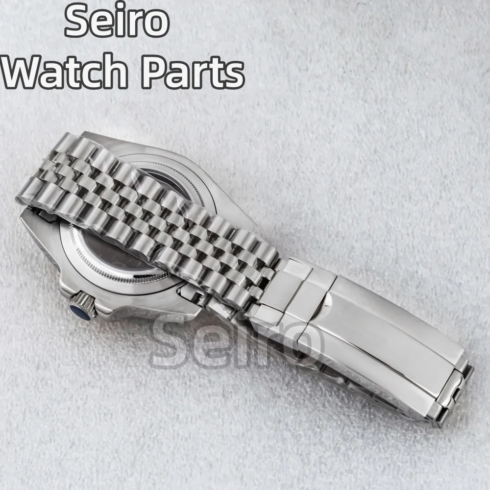 40 مللي متر 200 متر مقاوم للماء غواص ساعة حافظة الياقوت الزجاج ل SUB GMT يخت NH35 NH36 NH34 Miyota8215 2824 حركة اليوبيل حزام #6