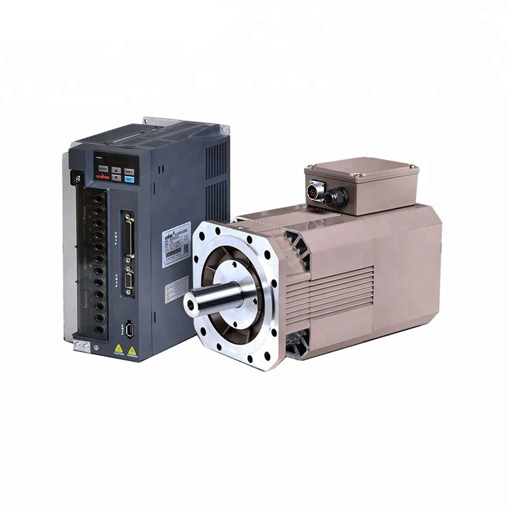 

Exempt from postageChina supply 3phase sine wave 7.5kw spindle servo motor for CNC machine