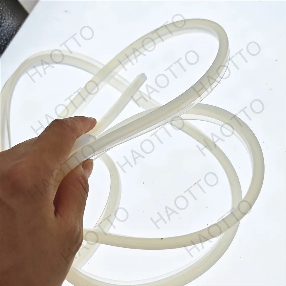 1meter Vacuum packaging machine ring sealing confidential sealing pad with edge silicone strip sealing pad