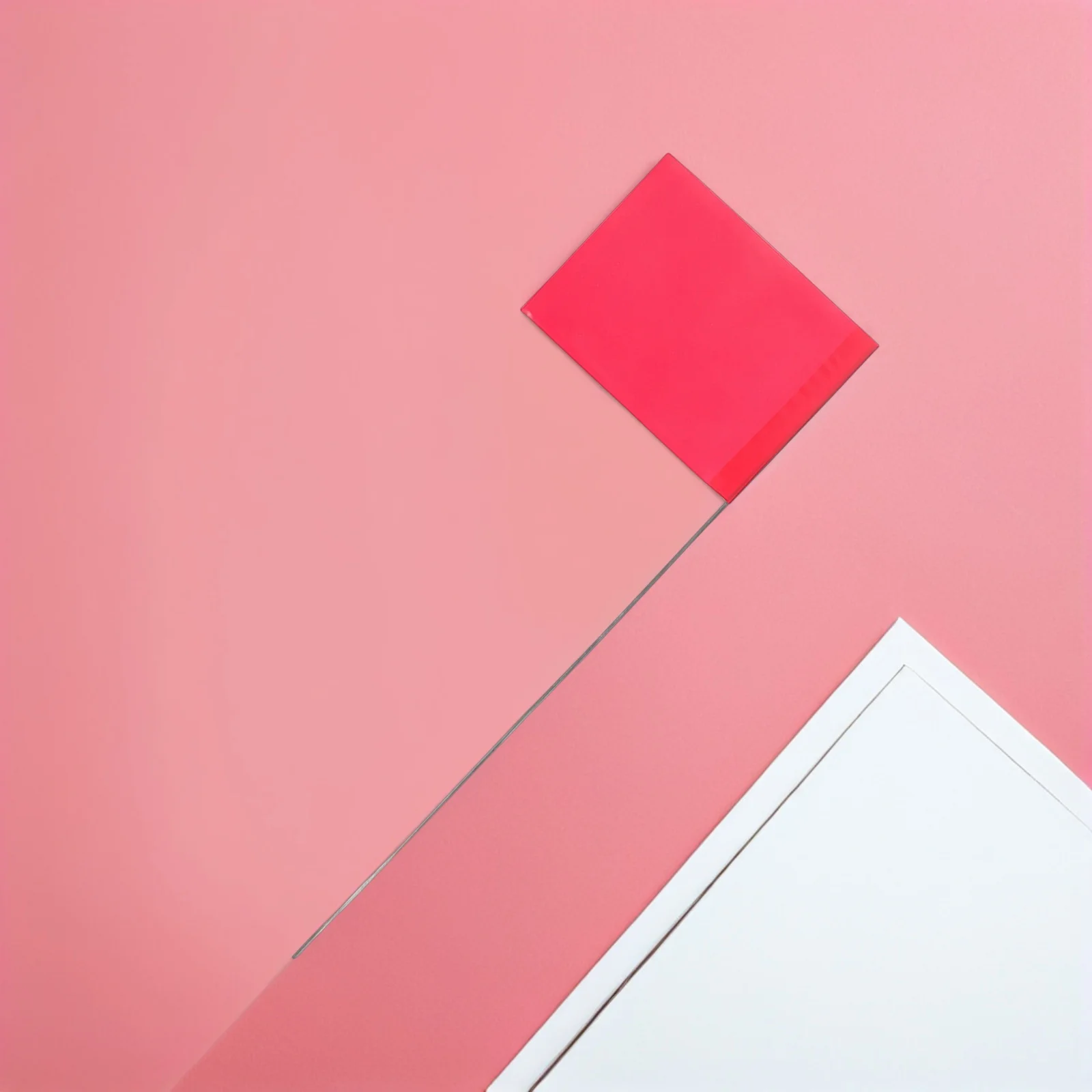 

60pcs Landmark Signal Flags Red High Visibility Triangle For Irrigation Lawn Garden Survey Construction Sprinkler Head Utility