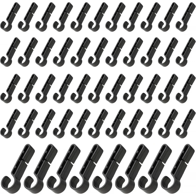 52 Pcs Hard Hat Cli… - image
