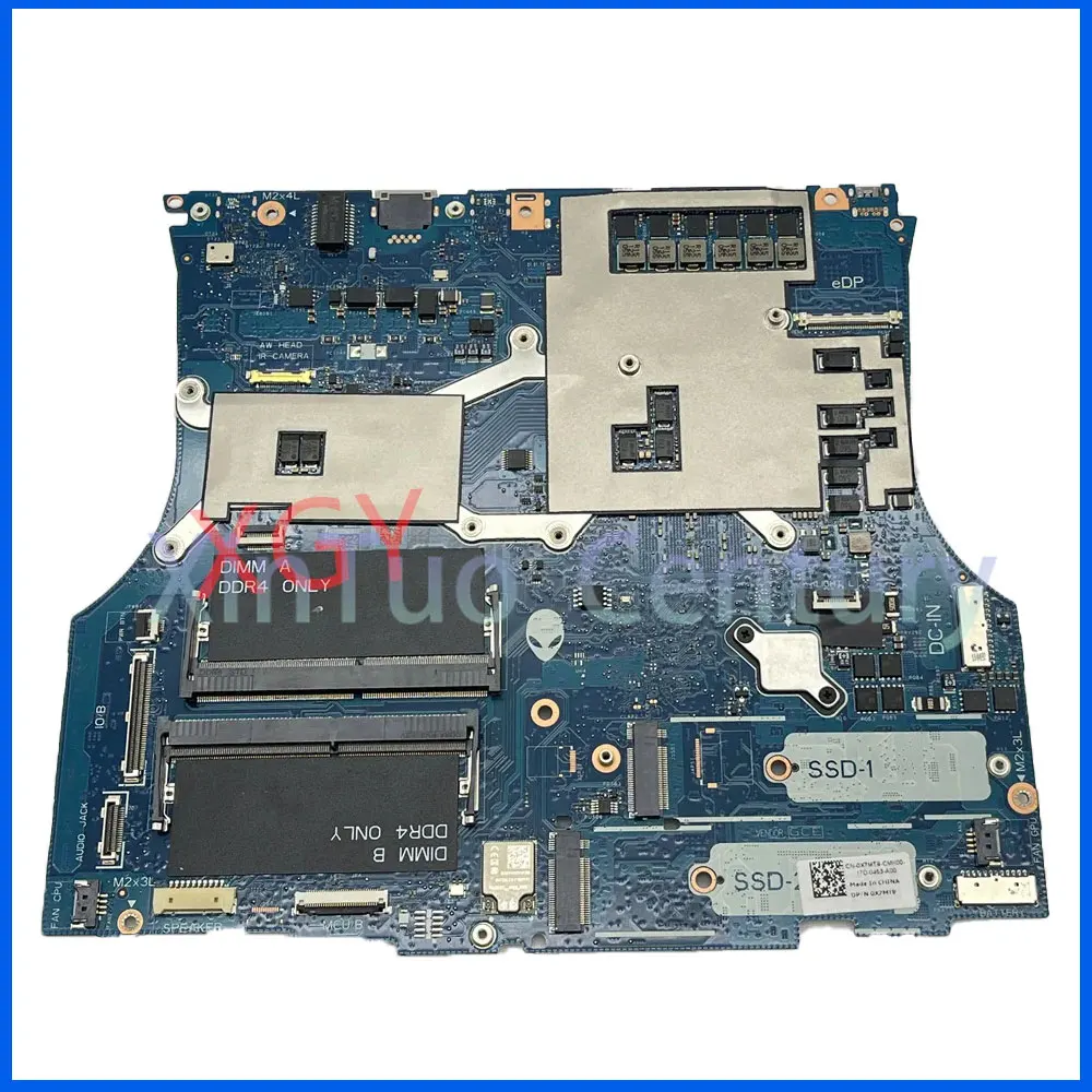 LA-K472P Motherboard For Dell Alienware X17 R1 Laptop Motherboard With i7-11800H i9-11980HK CPU RTX3060 RTX3070 RTX3080 GPU