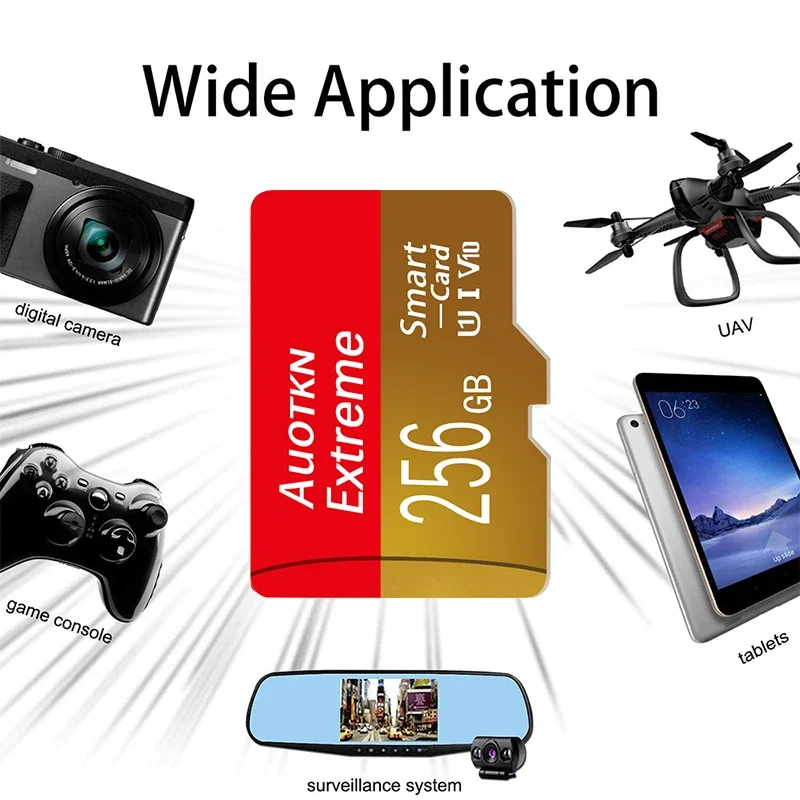 

High Speed Memory Card 64GB Class10 Micro TF SD Card 32GB 16GB 8GB U1 Cartao De Memoria 128GB 256GB Flash card for Mobilephone