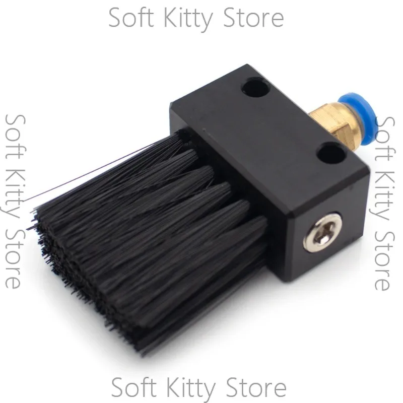 10PCS 40MM Industrial Chain Lubrication Brush Wear-Resistant Nylon Oiling Brush with 6MM Quick Plug Connector