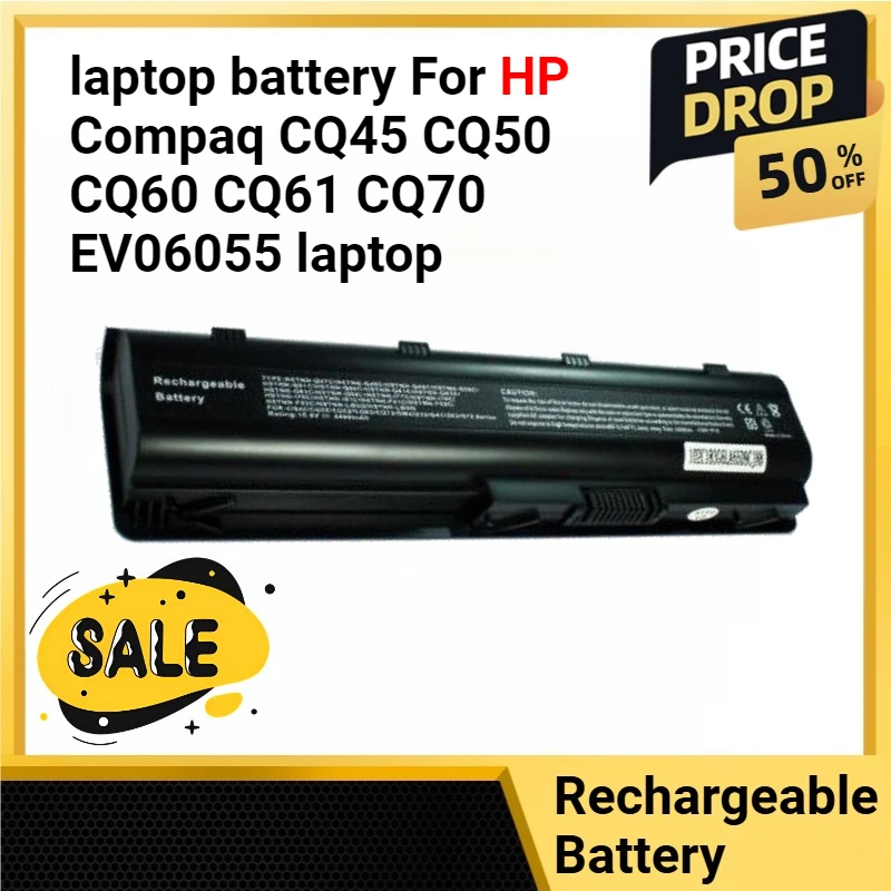 

HSTNN-Q34C HSTNN-C51C HSTNN-C53C HSTNN-W48C Laptop Battery for HP Compaq CQ45 CQ50 CQ60 CQ61 CQ70 EV06055 Laptop