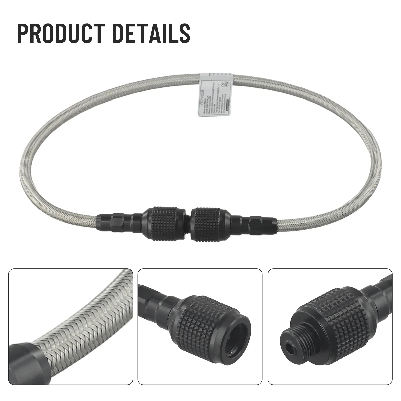 

Durable and Flexible Gas Pipe Extension for Outdoor Burners Premium Materials Easy Connection Perfect Companion for Camping!