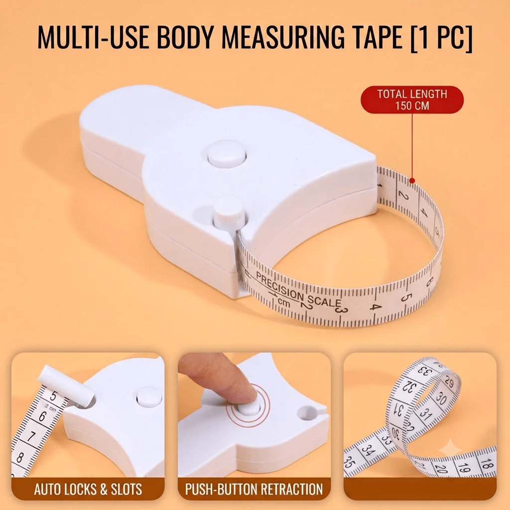Retractable Body Measuring Tape 5