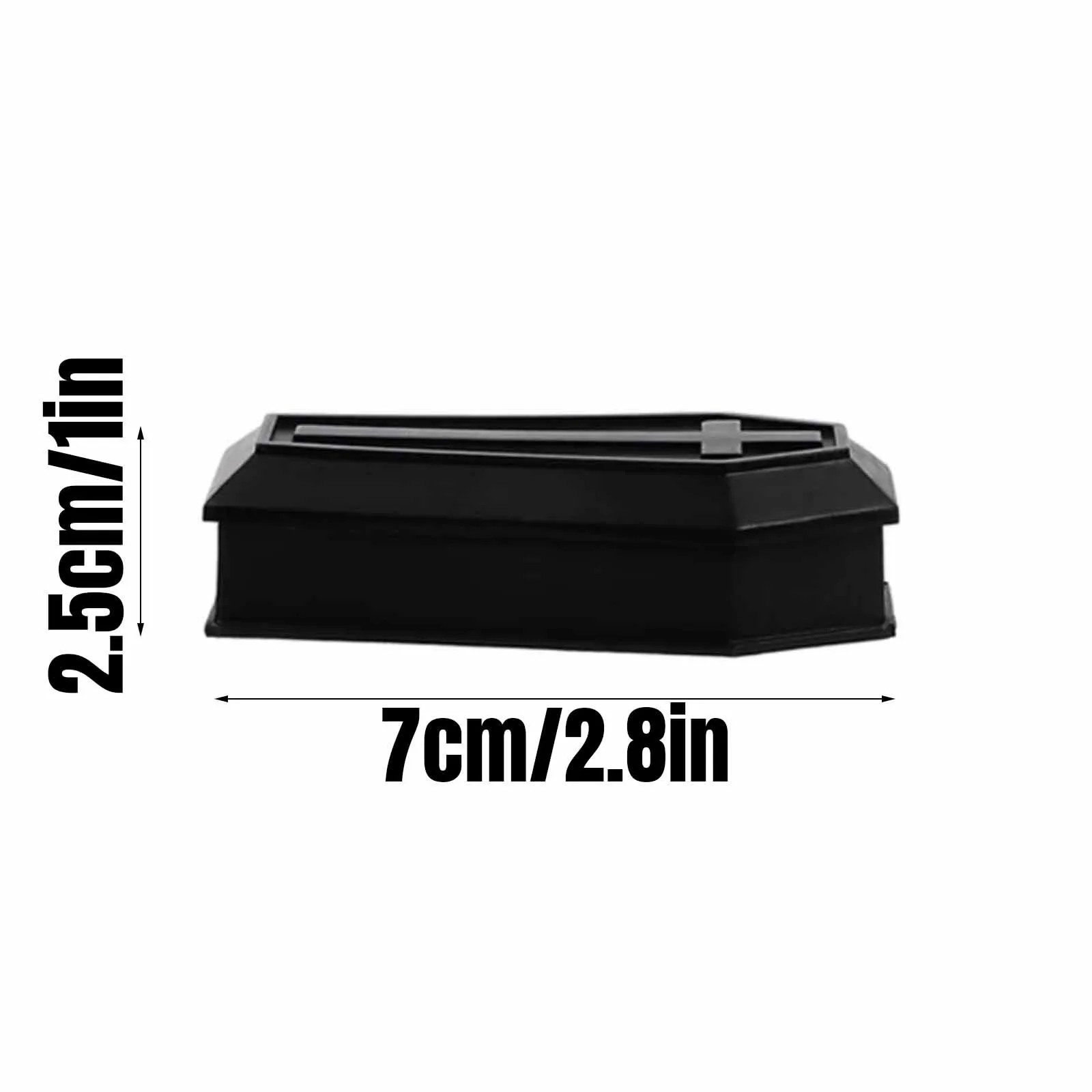 Miniature Coffin Box Model Gift Boxes, Halloween Props