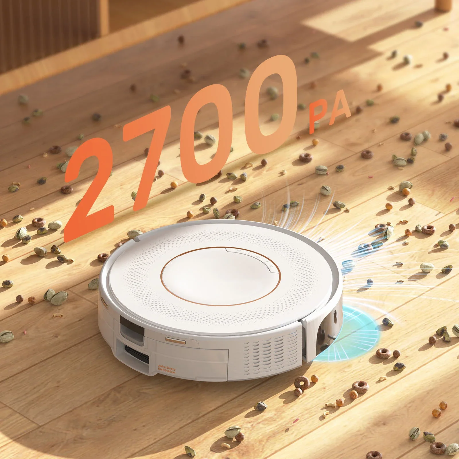 Intelligent Sweeping Mopping Robot with App Control Robot Vacuum Cleaner with Self-emptying Dustbin