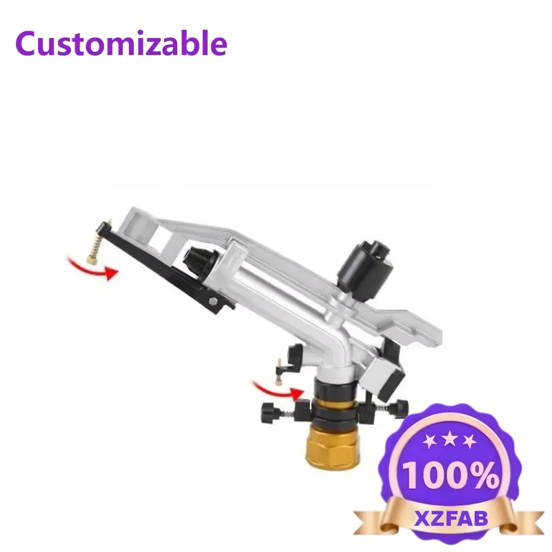 Factory Direct 2026 G1 Female Thread Rain Gun Sprinkler Big Covering Range For Agriculture Farm Garden Lawn Irrigation Water Sav