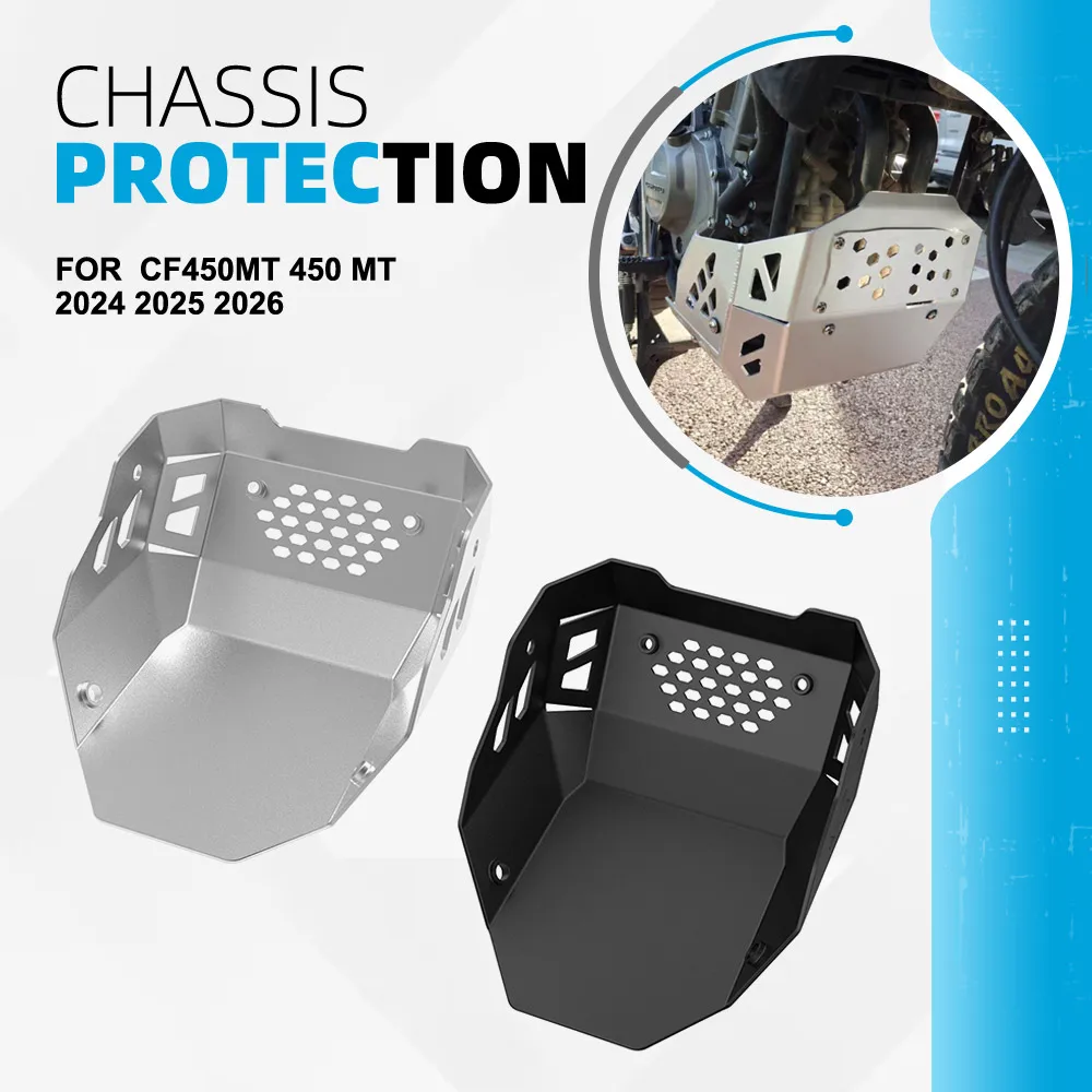 

450MT Skid Plate Bash Frame Guard Fit For CFMOTO CF450MT 450 MT 2024 2025 2026 Motorcycle Engine Guard Chassis Protector Cover