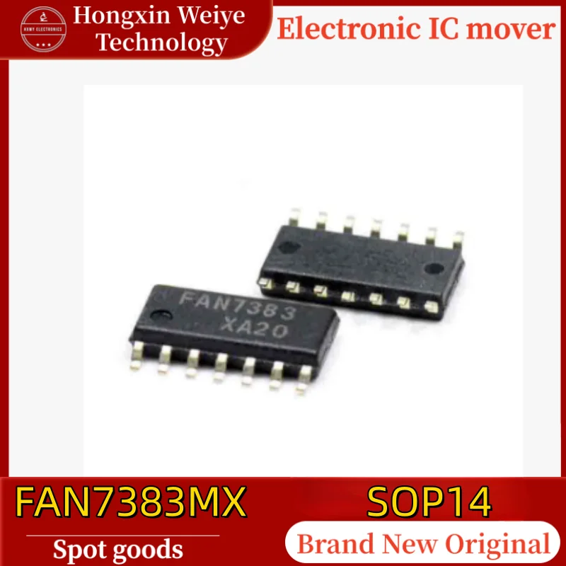

(5/50 pieces) FAN7383MX with Silkscreen Mark 7383 SOP14 Half-Bridge Gate Driver IC Chip Original In Stock Fast Shipping