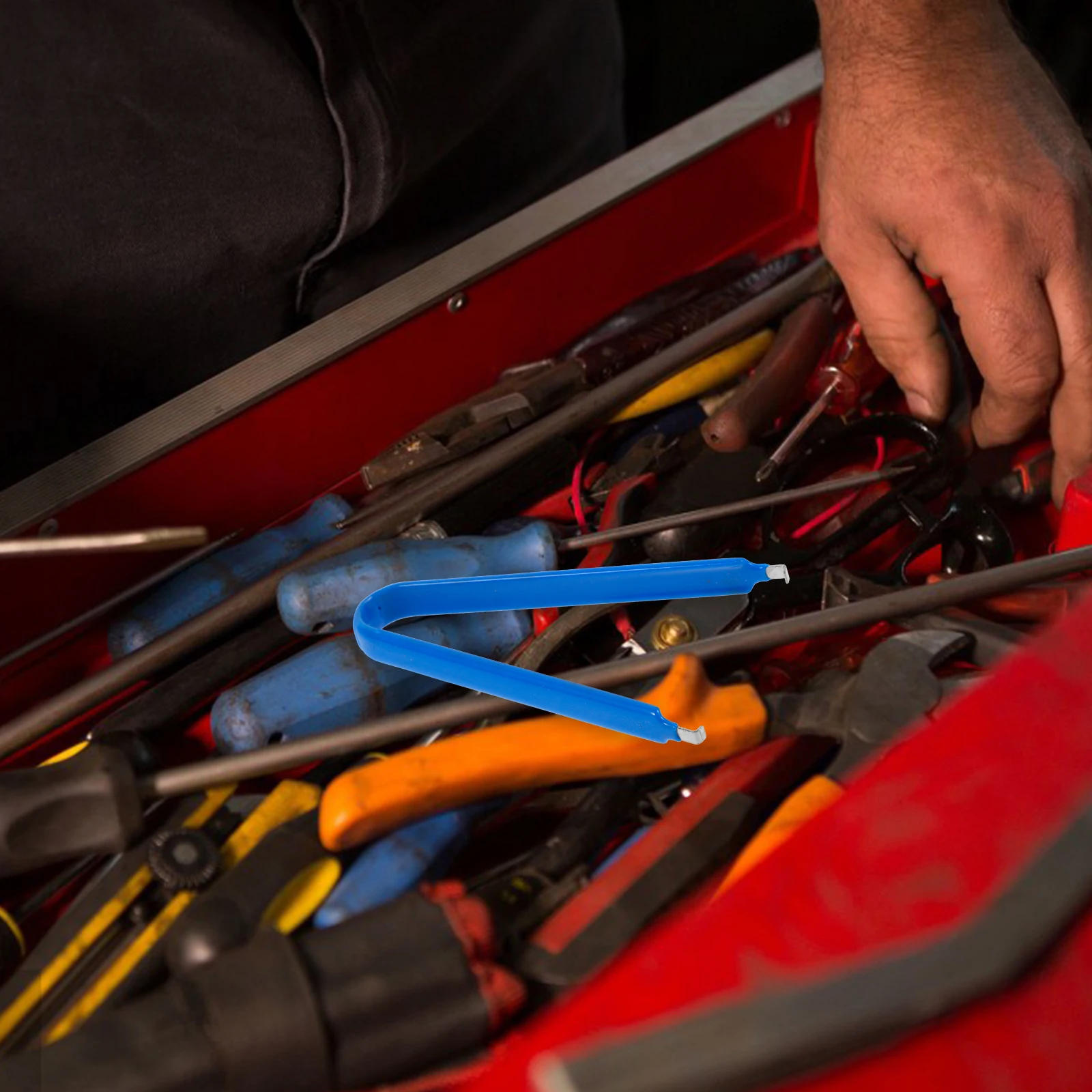 

Automotive Fuse Puller Blue Pliers Tool for Car Relay Extractor Clip Small Light Durable Stainless Steel PVC