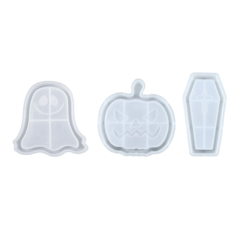 Multifuntional Silicone Crafting Moulds Tray Molds Halloween Series Silicone Tray Molds Silicone Texture for Plate