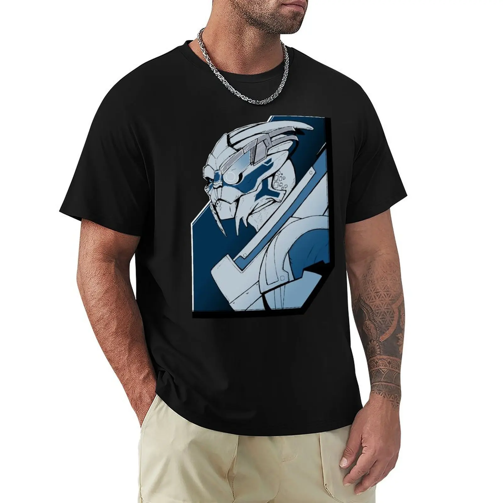 Garrus Vakarian T-Shirt Halloween Theme T-Shirt