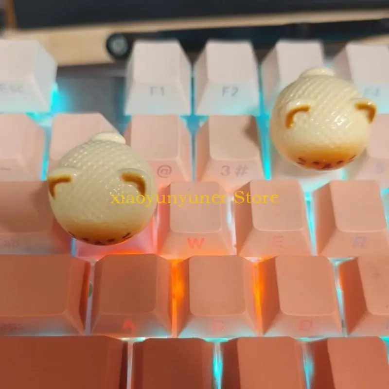 P9JB 3D Keycap ESC Keycap Cartoon Rabbit Shaped Personalizeds Keycaps for Gaming and Typing Comfort