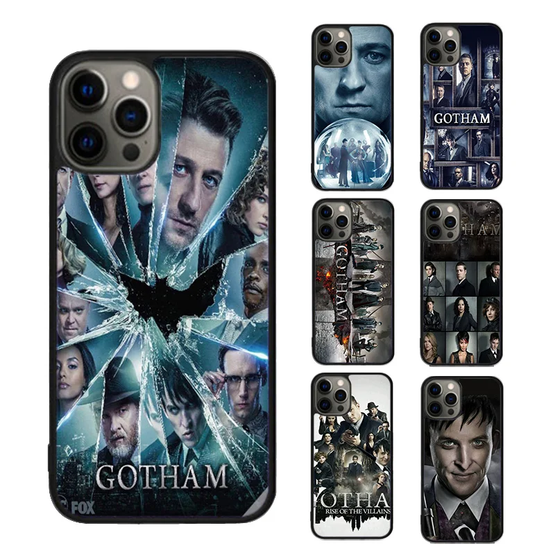 American TV Gotham Phone Case cover For iPhone SE2020 15 16 14 13 Pro Max Coque 12 11 Pro Max For Apple 8 PLUS 7 6S fundas