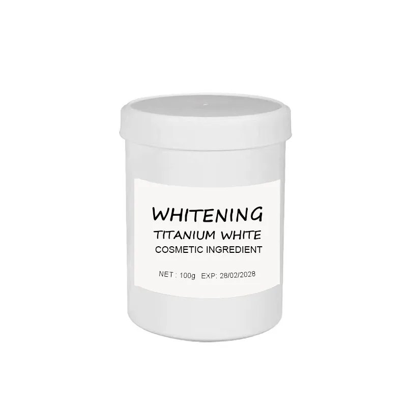 1Bottle Titanium White DIY Mix With Lotion Sunscreen Cream  Reduce Dark Skin Blemishes Brightening Lightening Beauty Face Skin