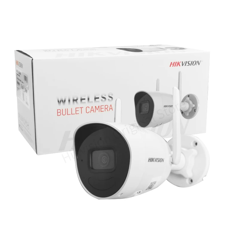 Imagem -06 - Hikvision-câmera Bullet Outdoor sem Fio Detecção de Movimento com Porta de Rede Rj45 Slot para Cartão sd ir Wifi Áudio Bidirecional 2k Cctv