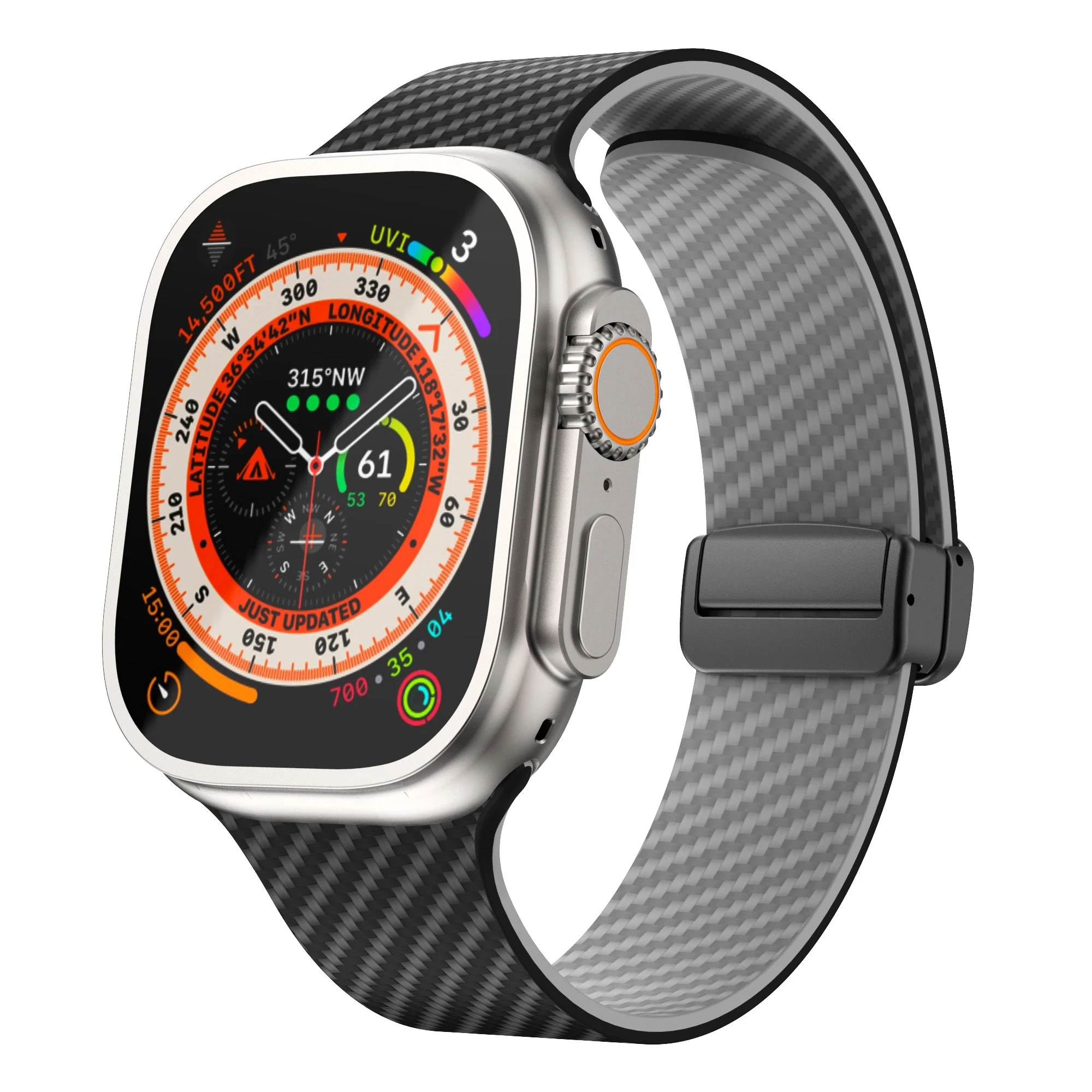 Magnetic Strap For Apple Watch band 45mm 49mm 44mm 41mm 40mm 42mm Printed Correa Bracelet iWatch Series 9 8 7 6 5 3 4 Ultra SE