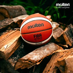 Molten-BG3800 Basquete Resistente ao Desgaste para Adultos e Crianças, Indoor e Outdoor, Cement Ground Sports, Treinamento de Competição, Tamanho 5 6 e 7