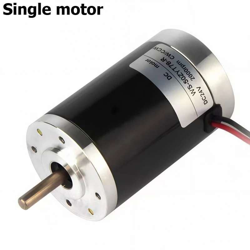 50ZYT78-R High-torque Permanent Magnet DC Speed Control Motor 12/24V Forward and Reverse Miniature High-speed DC Motor