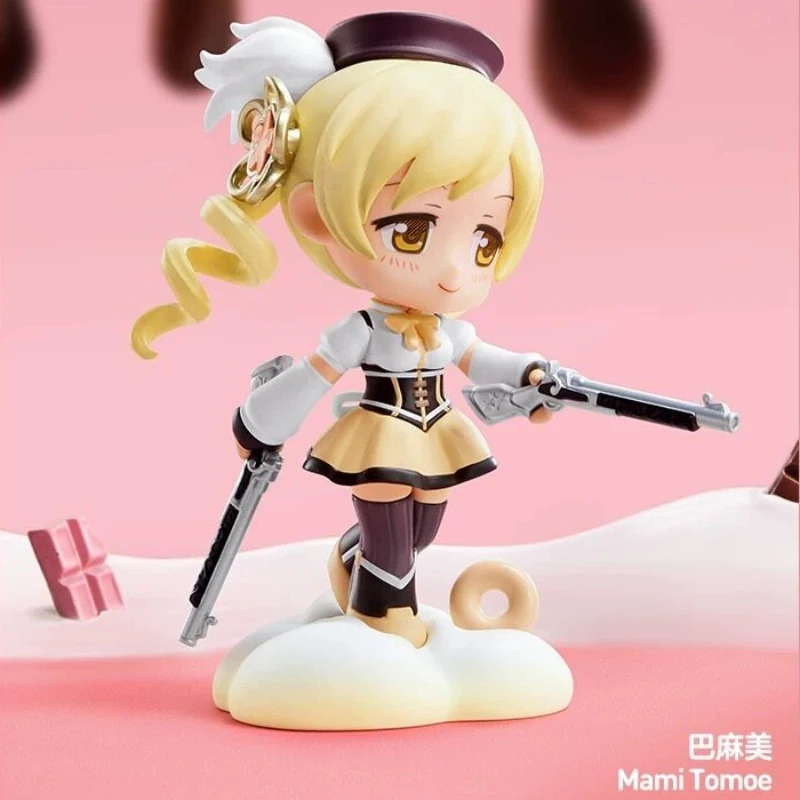 POPMART Madoka Magica Berühmte Szenen-Serie Trend Blind Box Niedliches und Interessantes Spielzeug Überraschungskollektion Geburtstagsgeschenk Auf Lager