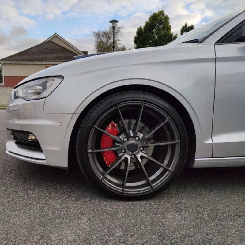 2025 Brake Caliper Covers for Audi  A3  A4 A5 A6 A5 A7 Q3 Q5 Q4 Q6 Q7 Aluminum Alloy Rim Decoration (4 pcs)
