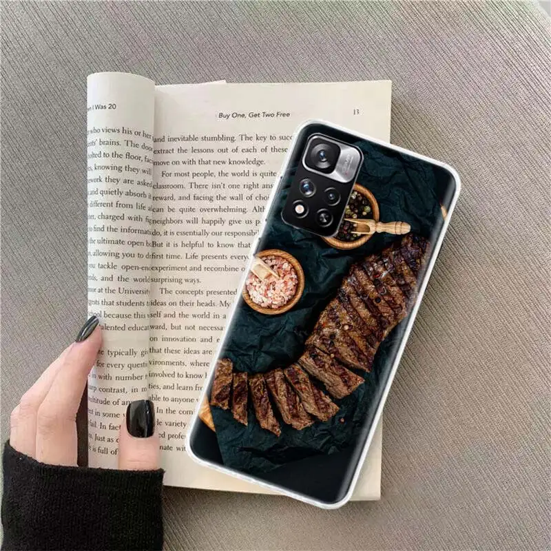 Tomahawk Steak Perfect Barbecue Phone Case For Xiaomi Mi 13 11T 11 Ultra 11i 12 12T Pro 12X 10T 10 Lite 5G 9 9T 8 5X 6X Cover So