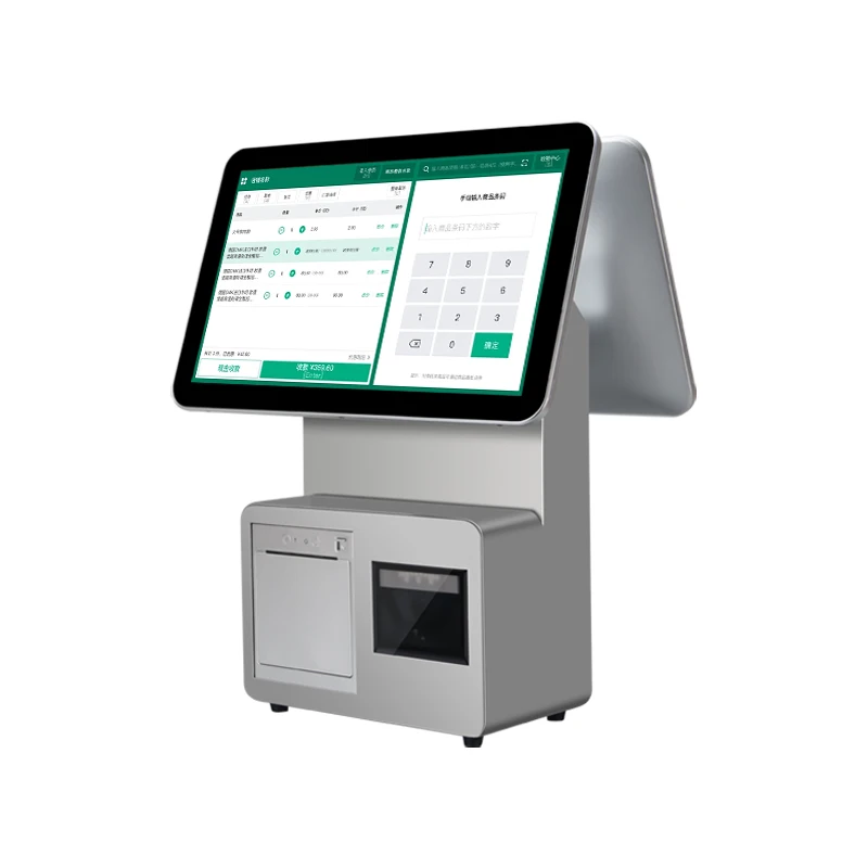 

15.6 Inch Cash Register 4GB+64GB Pos Machine with Built-in Printer All in One Machine for Retail Supermarket Catering