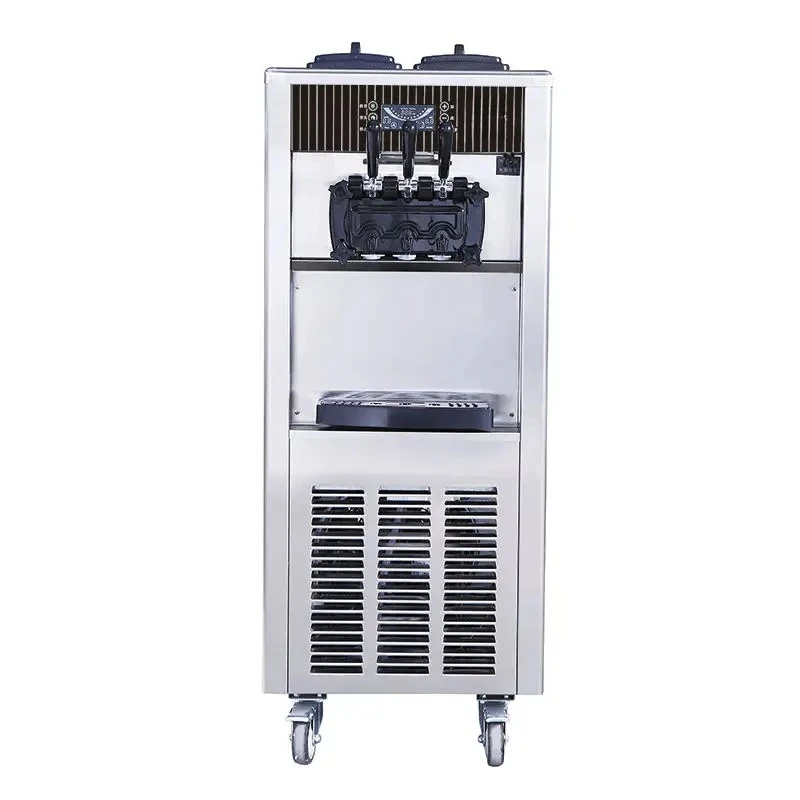 

Commercial Ice Cream Machine Automatic 2200W 20-28L/5.3-7.4Gallon Per Hour Soft & Hard Serve Ice Cream Maker With LCD Display