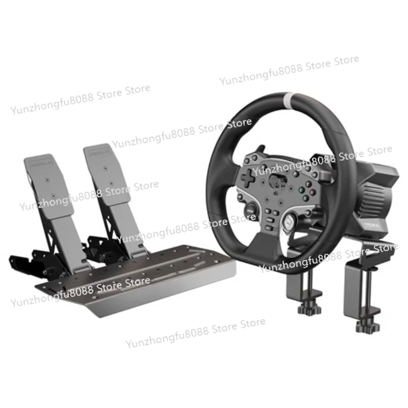 

R3 Racing Emulator Game Steering Wheel Servo Direct Drive Base Speed Pressure Pedal Full Set of Equipment Lite Steering Wheel