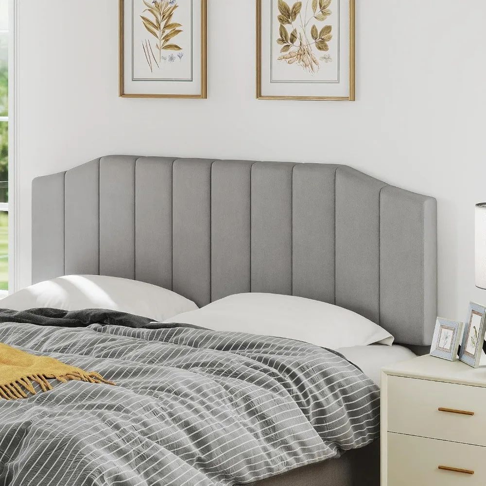 

Только изголовье королевского размера, настенное крепление и каркас кровати King/California с бархатной обивкой, с высоким содержанием