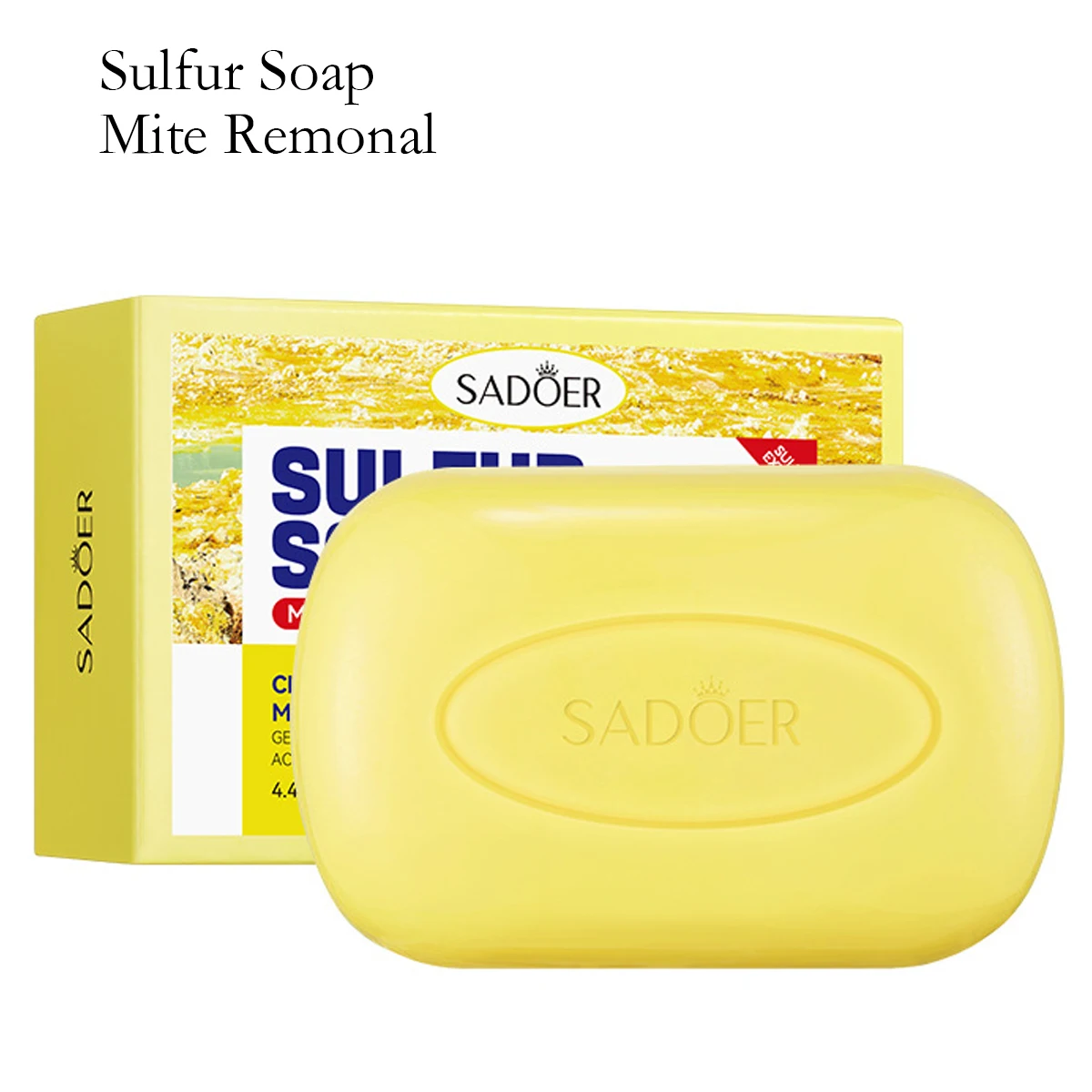 Sulfur Soap Gently Cleanses And Removes Dirt Providing Deep Cleaning Nurturing Care For The Skin, Leaving It Smooth And Delicate