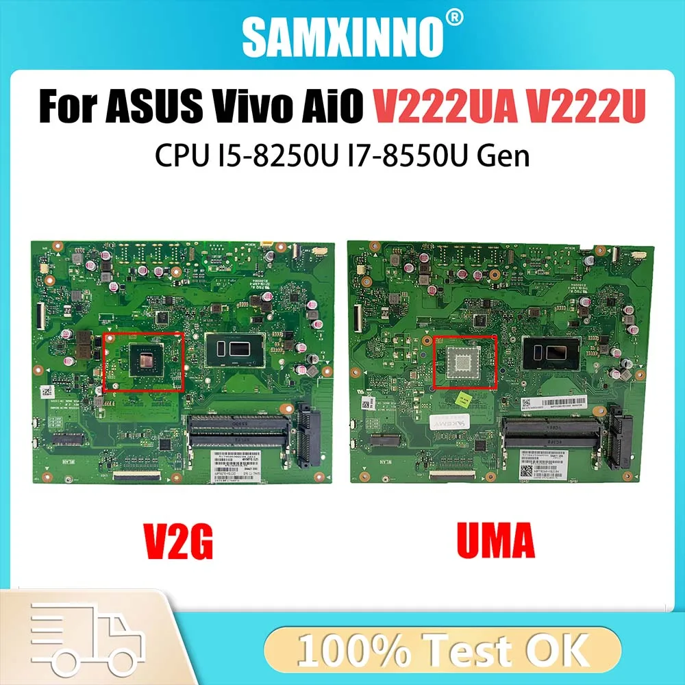 V222U Motherboard For ASUS Vivo AiO V222UA for All-in-one Machine With I5-8250U I7-8550U CPU Fully Tested