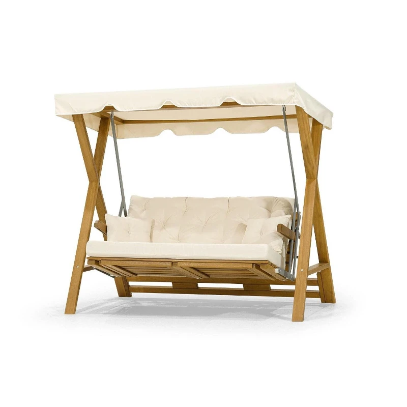 

Wooden Garden Swings Meda Fashion Courtyard Outdoor Entertainment