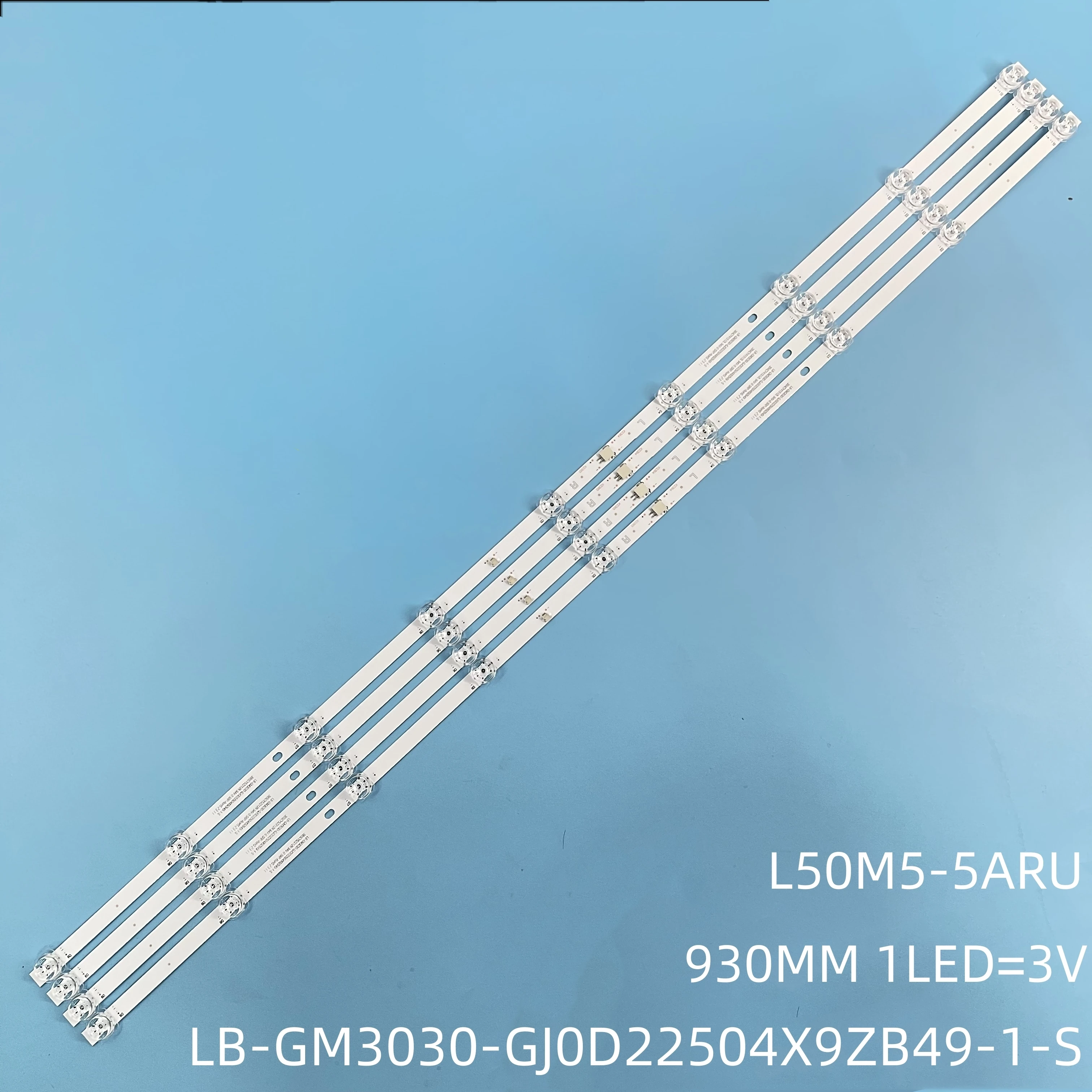 Tira de retroiluminação LED para MI, lâmpada TV, L50M5-5ARU, L50M5-5ARU, L50M5-5ARU, 50 pol